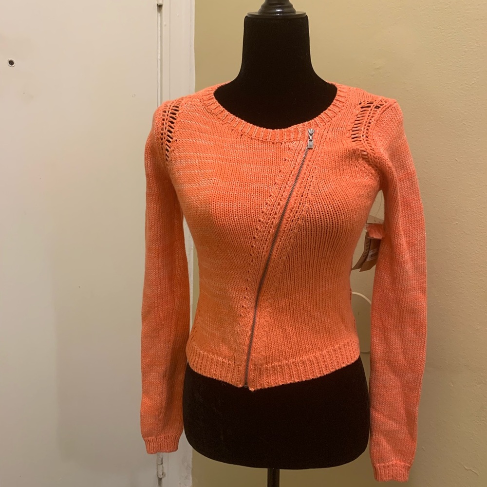 Rachel Roy Zip Up Cardigan